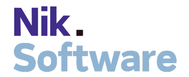 Nik dot Software logo